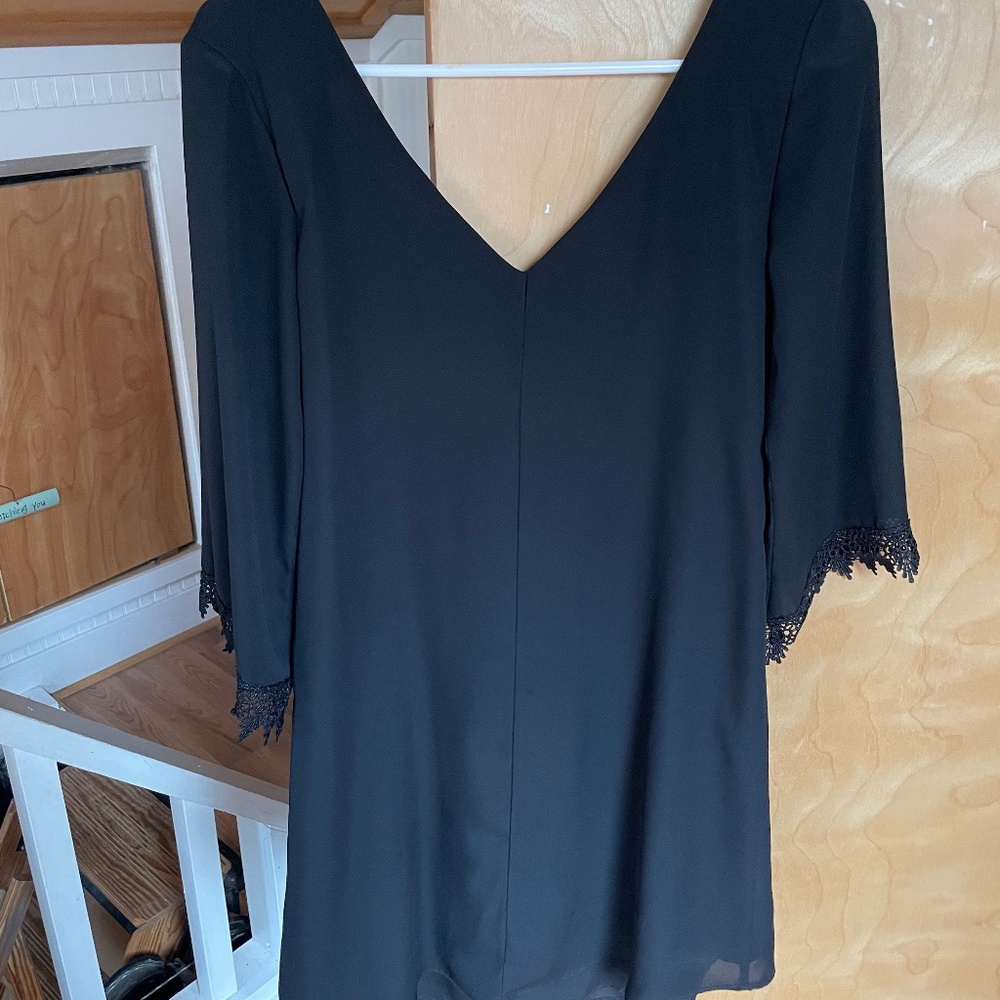 SMALL BLACK LOVE...ADY DRESS - WORN ONCE